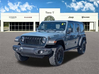 2024 Jeep Wrangler 4-Door Willys 4x4