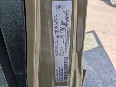 2025 Jeep Wrangler WRANGLER 4-DOOR SPORT S