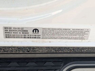2024 RAM 3500 Big Horn Crew Cab 4x4 8' Box
