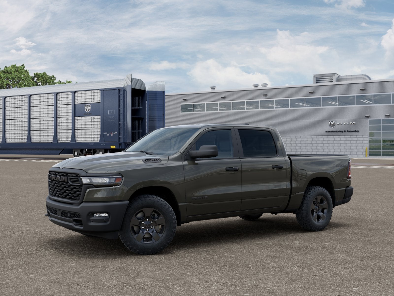 2027 RAM 1500 Warlock 4x4 Crew Cab 5'7" Box