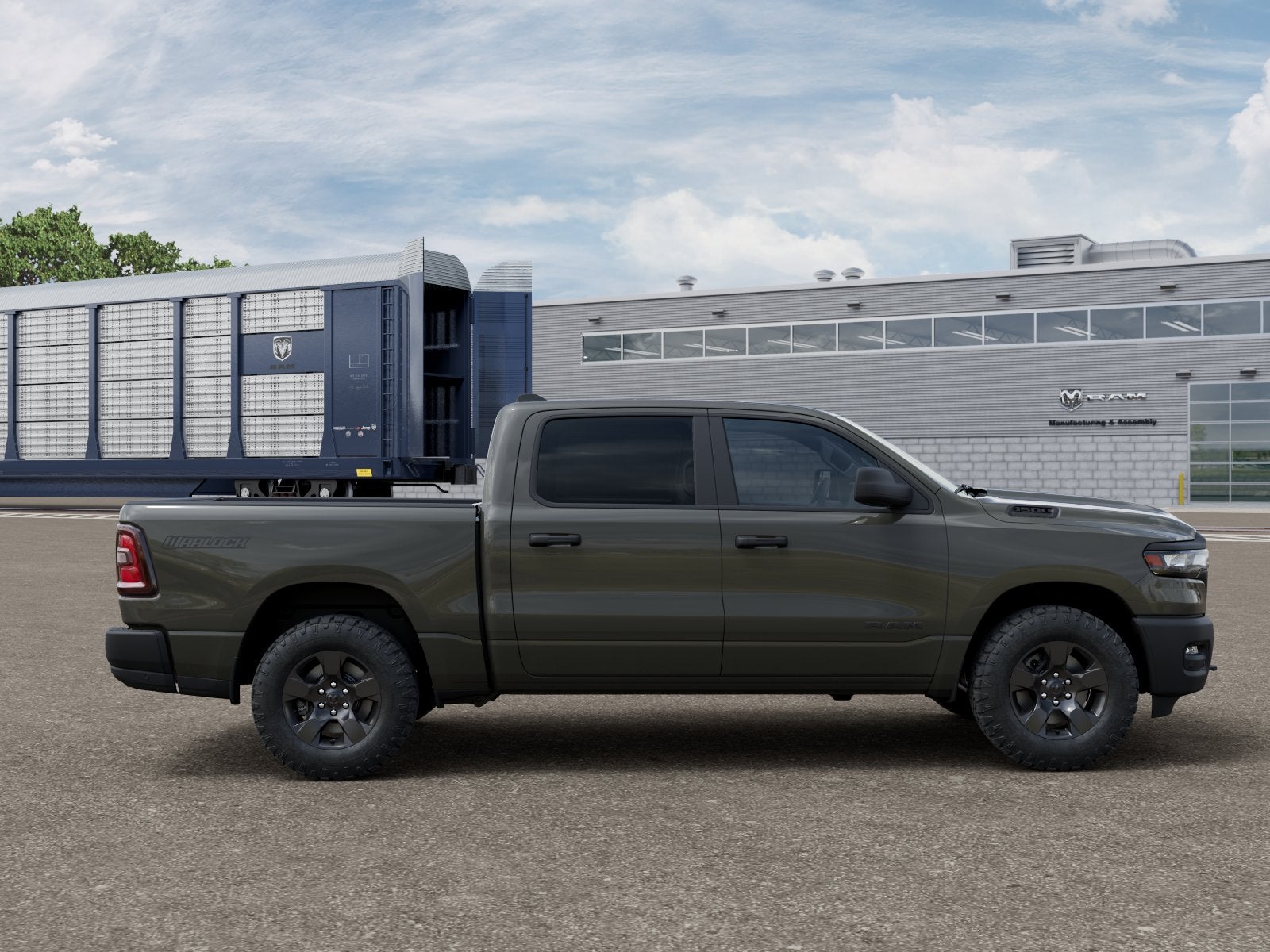 2027 RAM 1500 Warlock 4x4 Crew Cab 5'7" Box