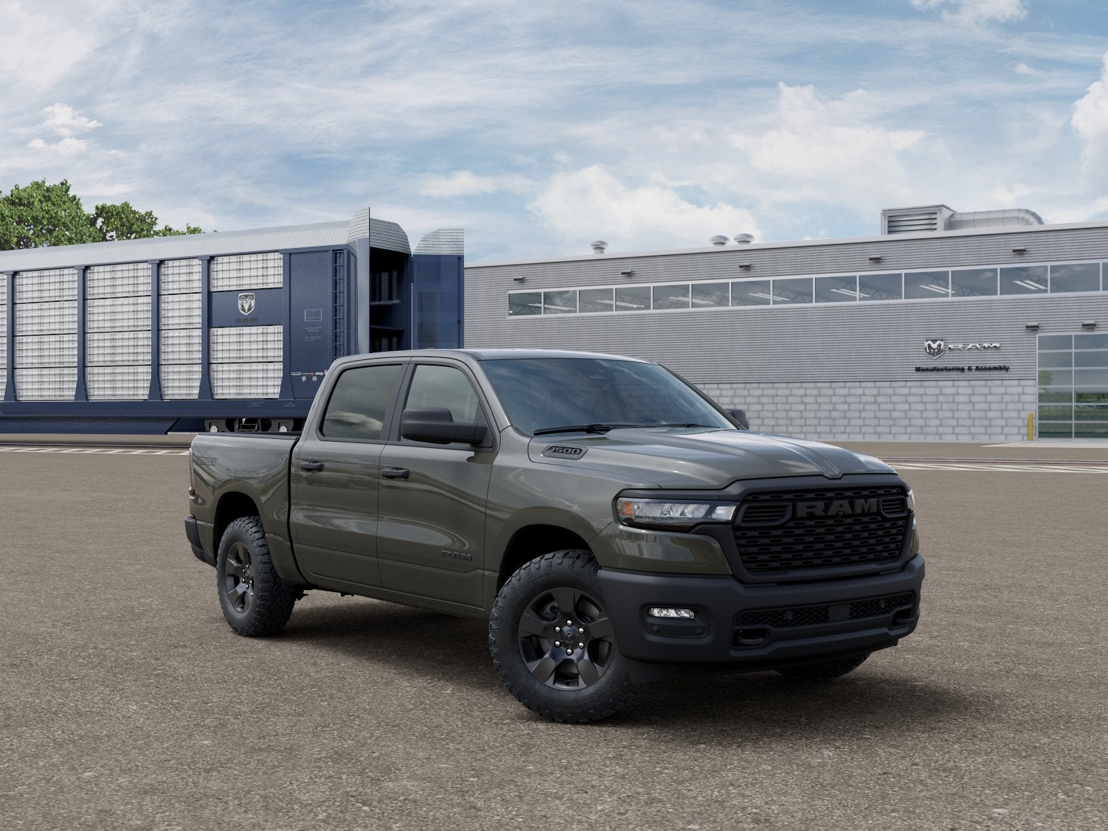 2027 RAM 1500 Warlock 4x4 Crew Cab 5'7" Box