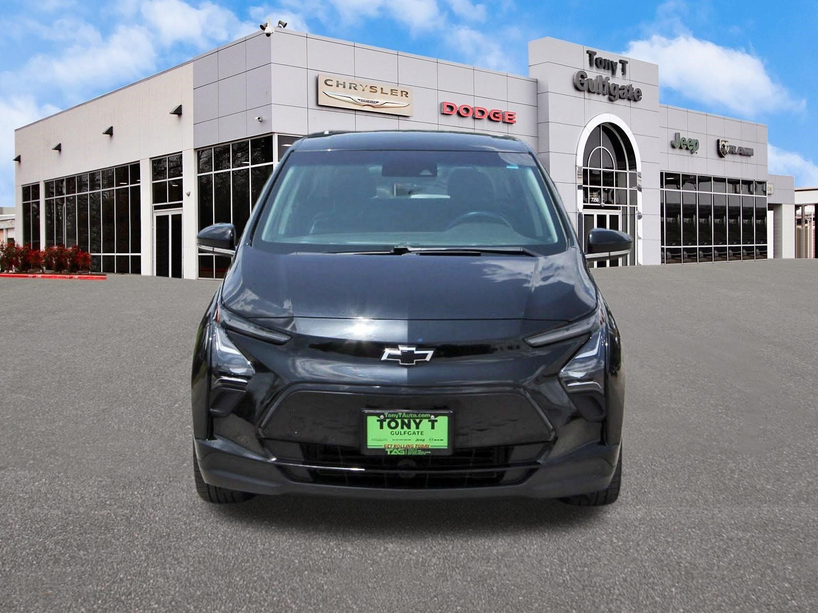 Used 2023 Chevrolet Bolt EV LT with VIN 1G1FW6S0XP4196596 for sale in Houston, TX