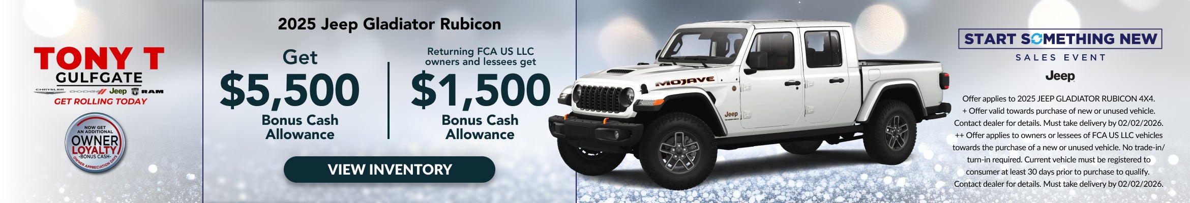 Tony T CDJR of Gulfgate in Houston TX