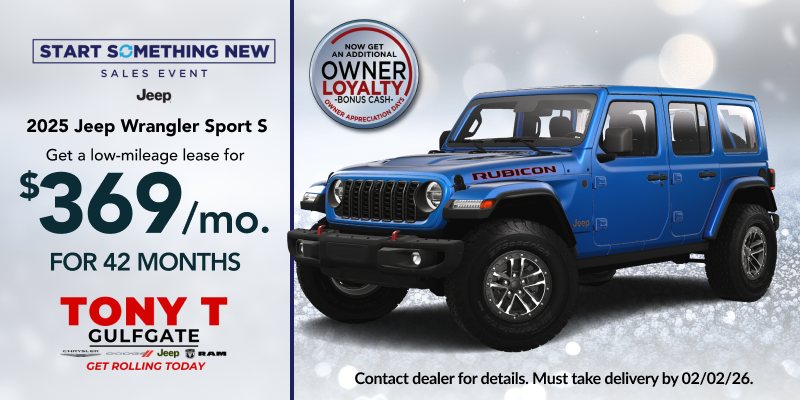 Tony T CDJR of Gulfgate in Houston TX