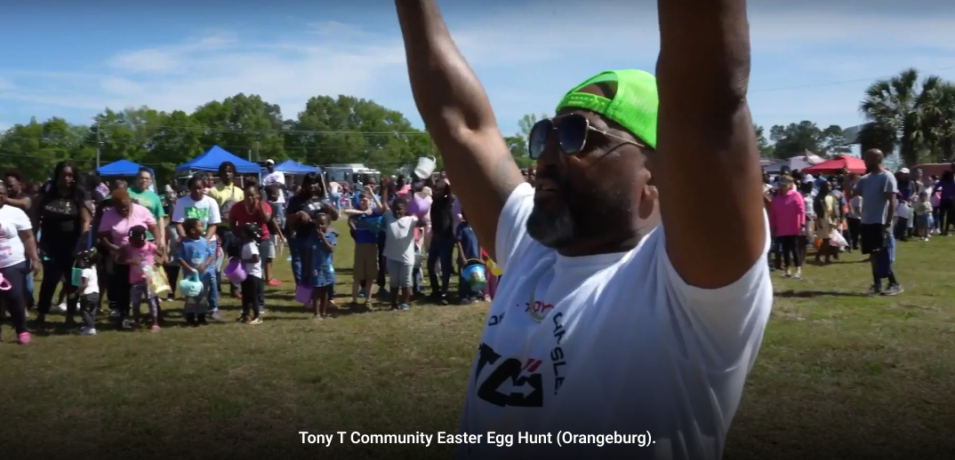 Tony T Easter Egg Hunt Close-Up