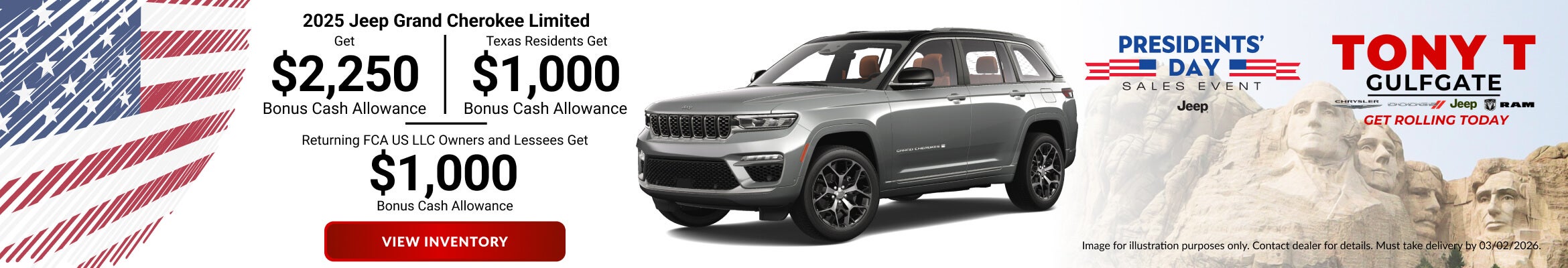 2025 Jeep Grand Cherokee Offer