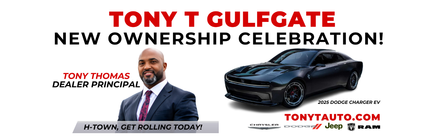 Tony T CDJR of Gulfgate Grand opening