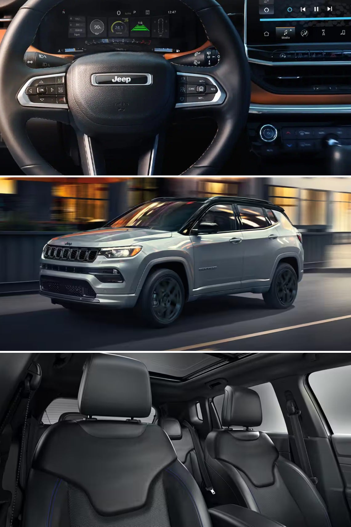 Jeep Compass Dimensions: Exterior, Interior, and Cargo Space