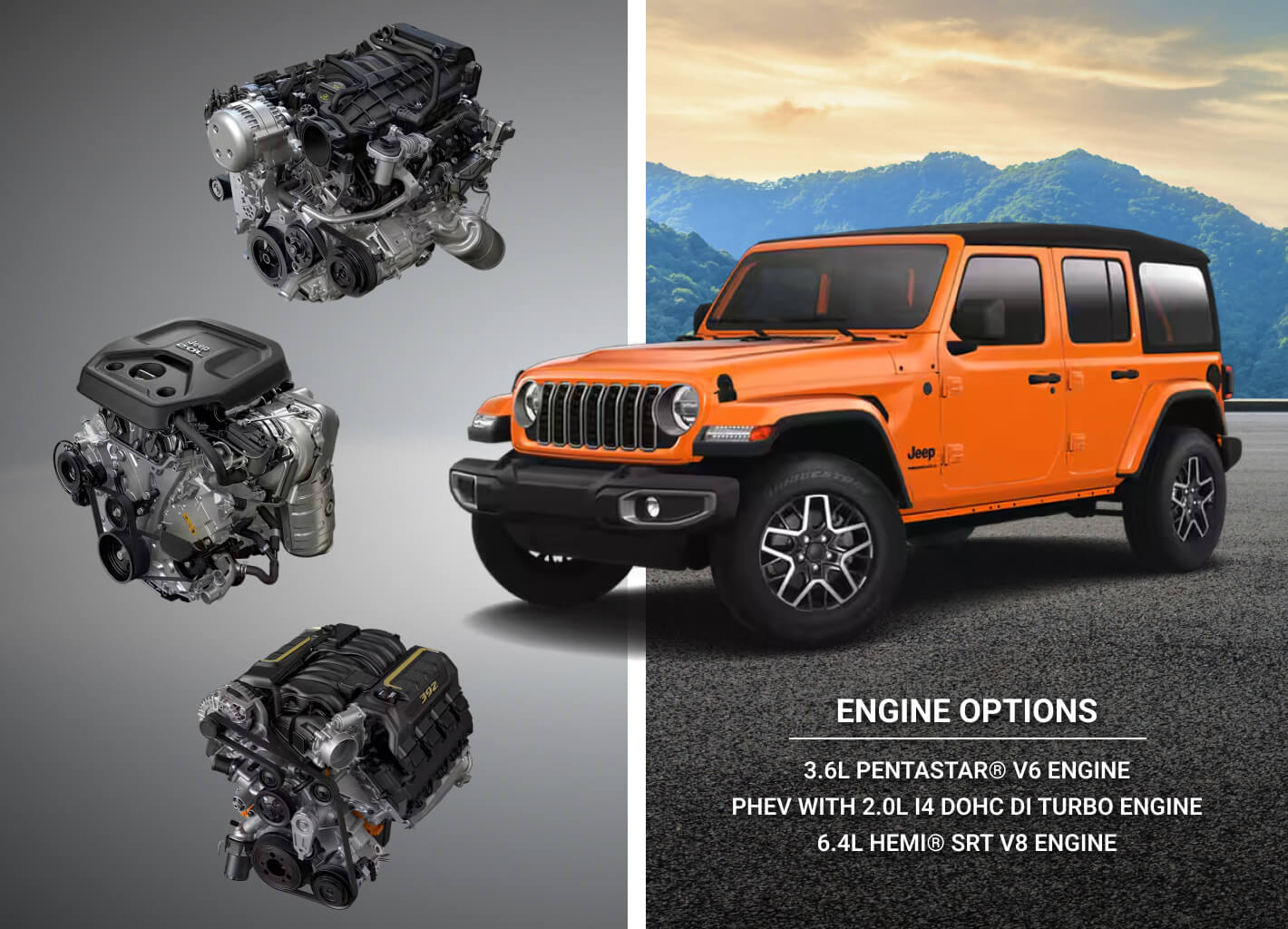 2025 Jeep Wrangler Engine Specs & Towing Capacities
